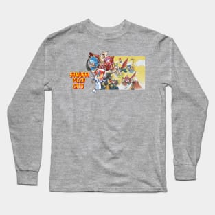 Samurai Pizza Cats Long Sleeve T-Shirt